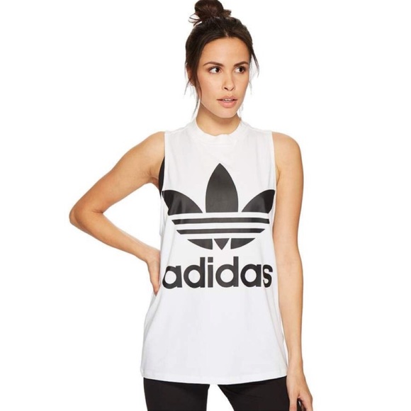 adidas muscle tee women's